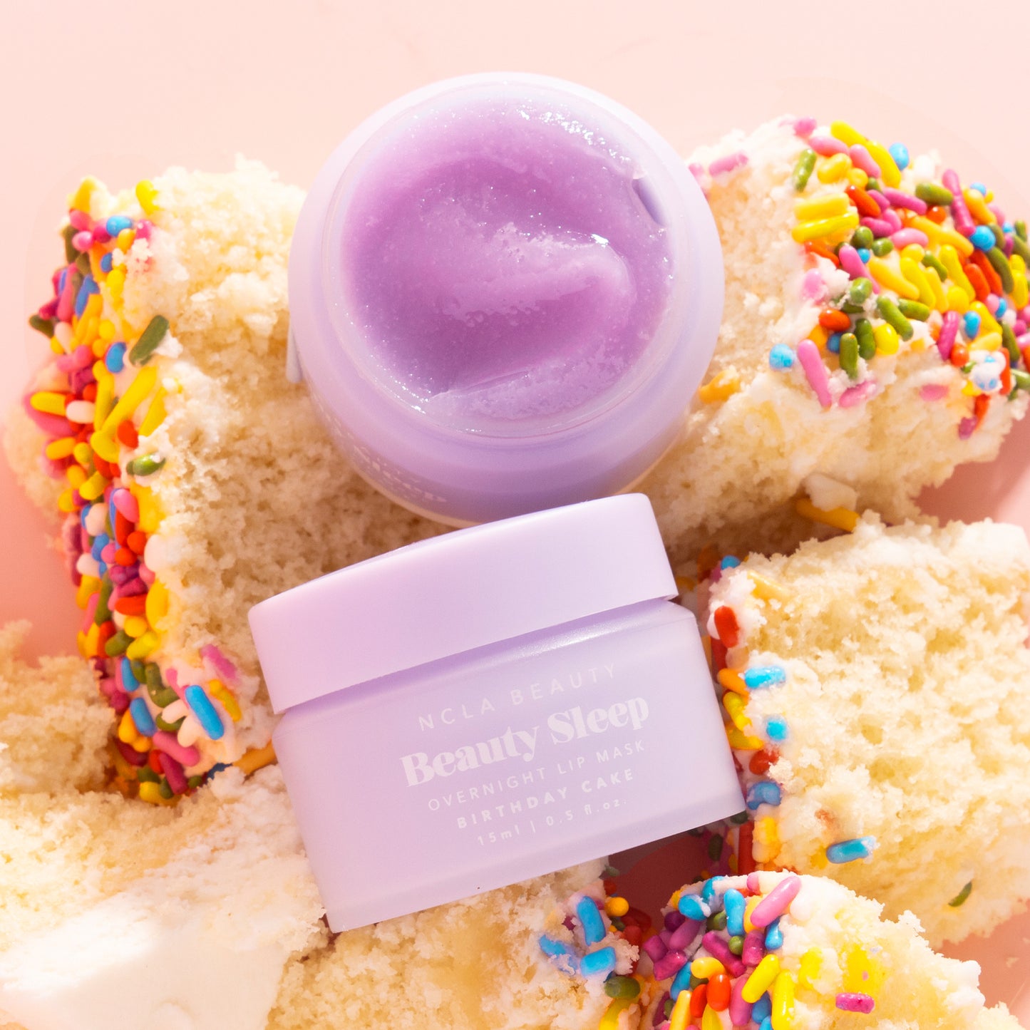 Beauty Sleep Lip Mask Birthday Cake