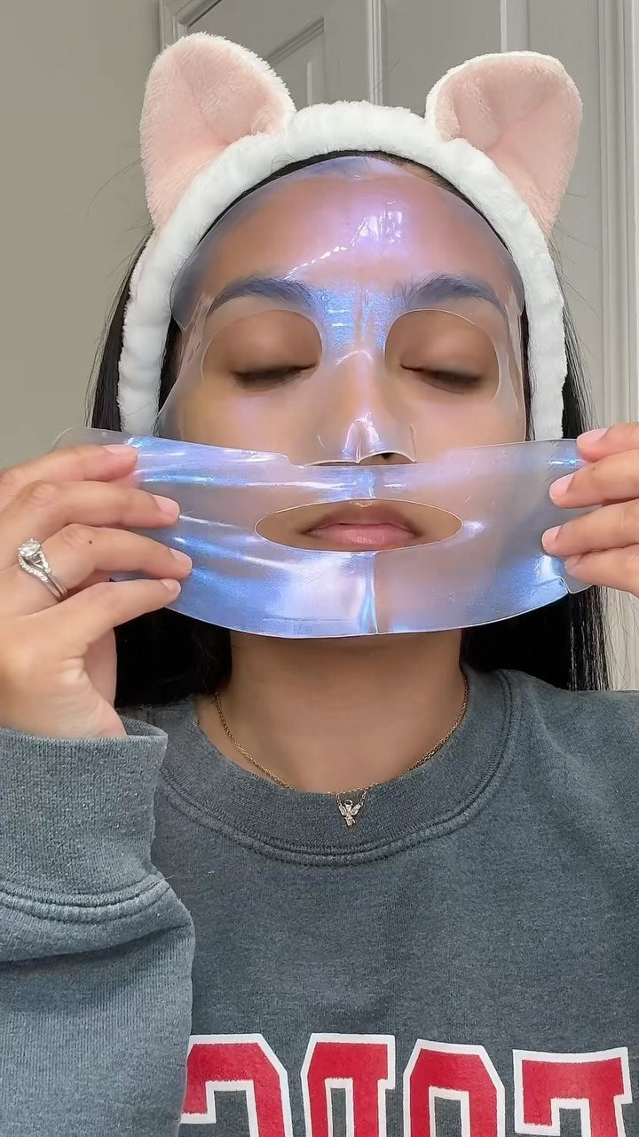 Aura Bounce Soothing and Brightening Hydrogel Face Mask