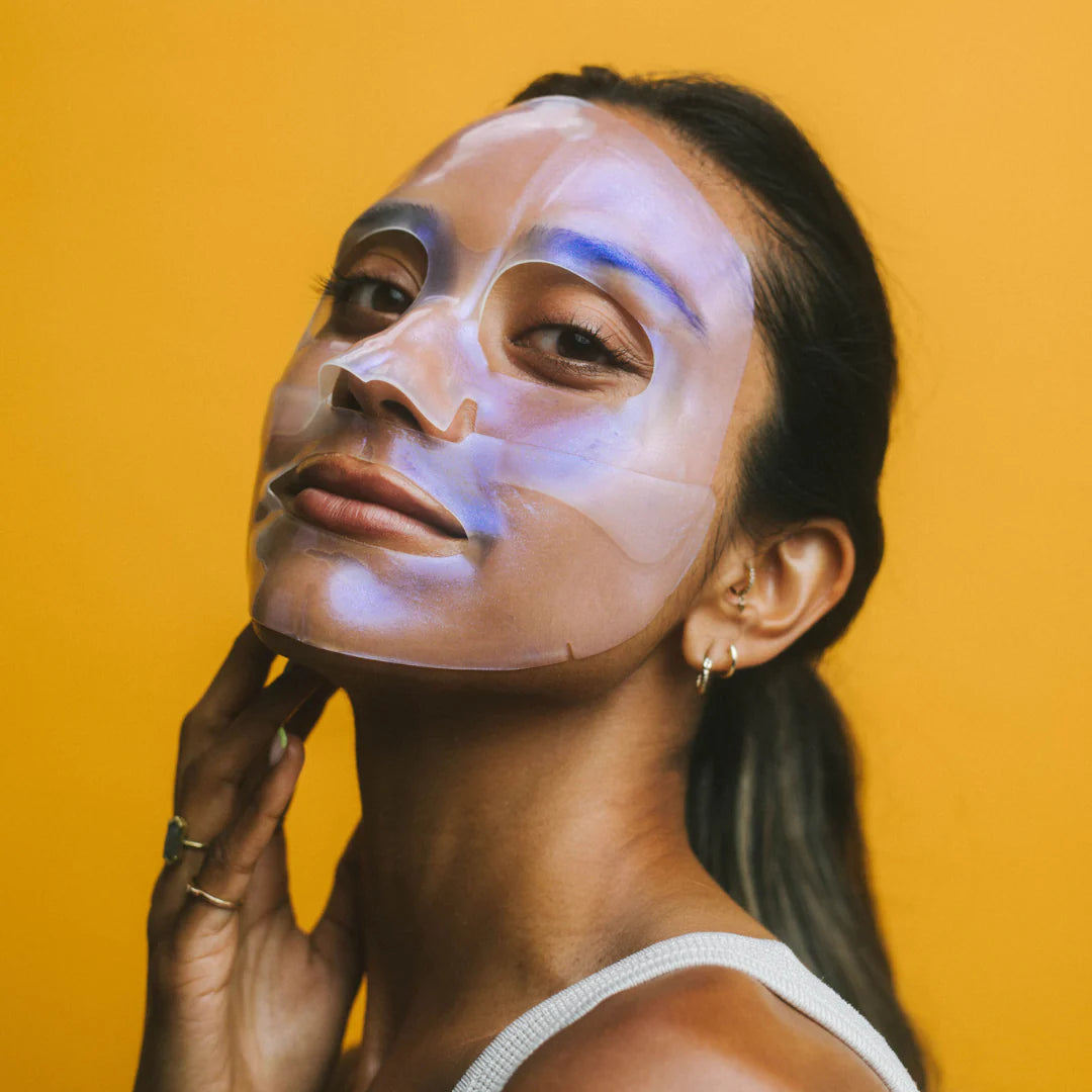 Aura Bounce Soothing and Brightening Hydrogel Face Mask - 5 Pack