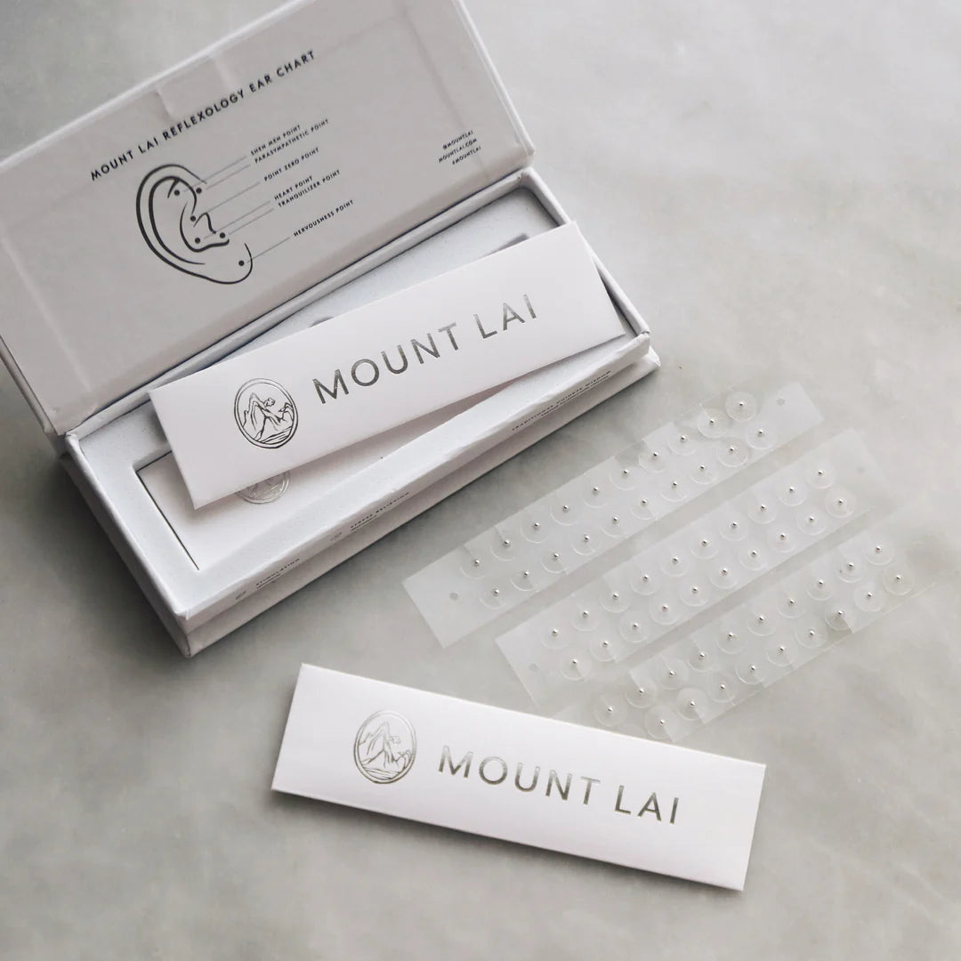 The Stainless Steel Reflexology Acupressure Ear Seeds - Set of 60 by Mount Lai