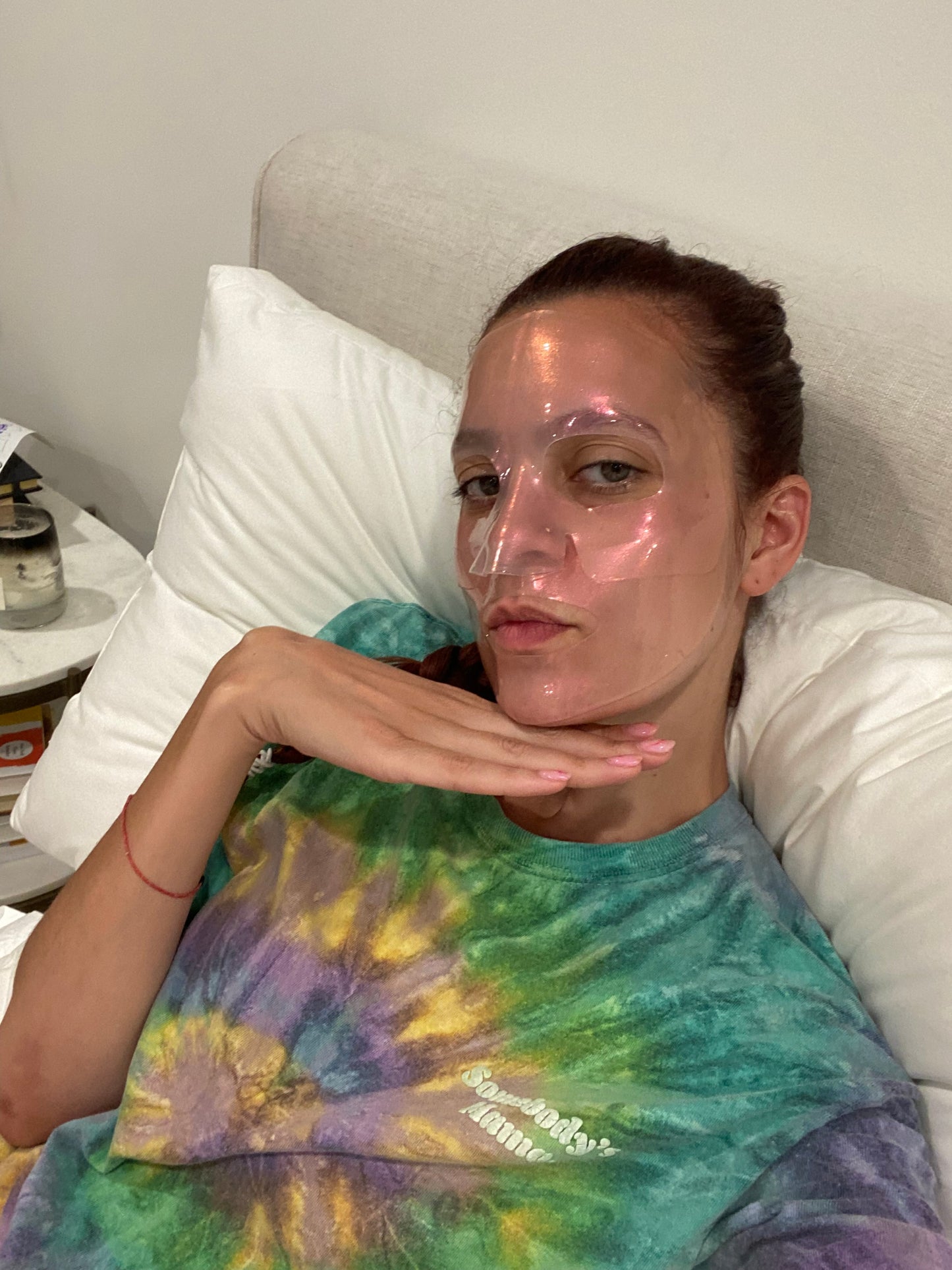 Aura Drip Turmeric + Niacinamide Hydrating Hydrogel Face Mask