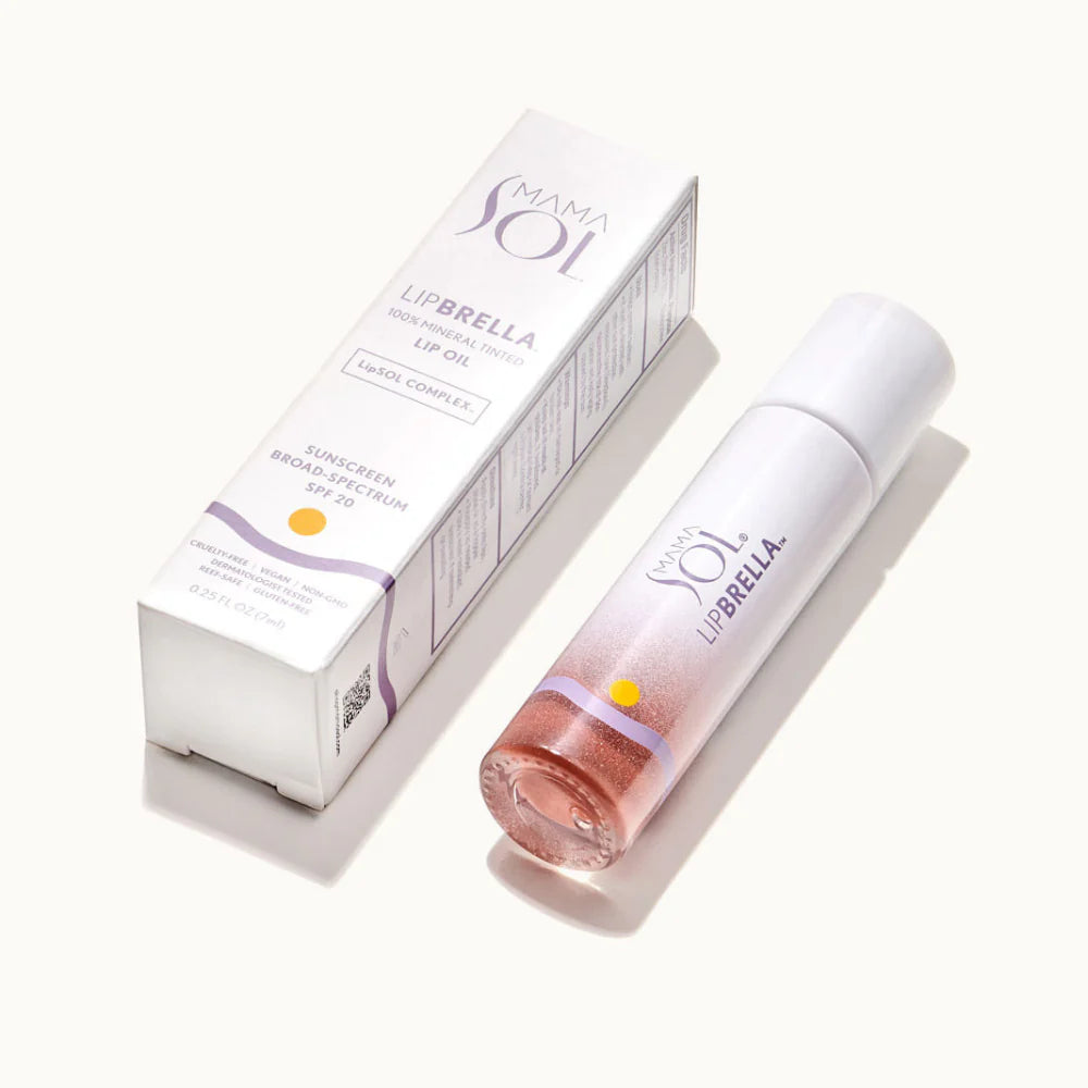 MAMA SOL LIPBRELLA 100% Mineral Tinted Lip Oil SPF 20