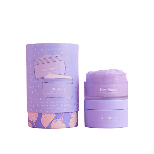 Body Duo Set Birthday Cake - Body Scrub and Body Butter